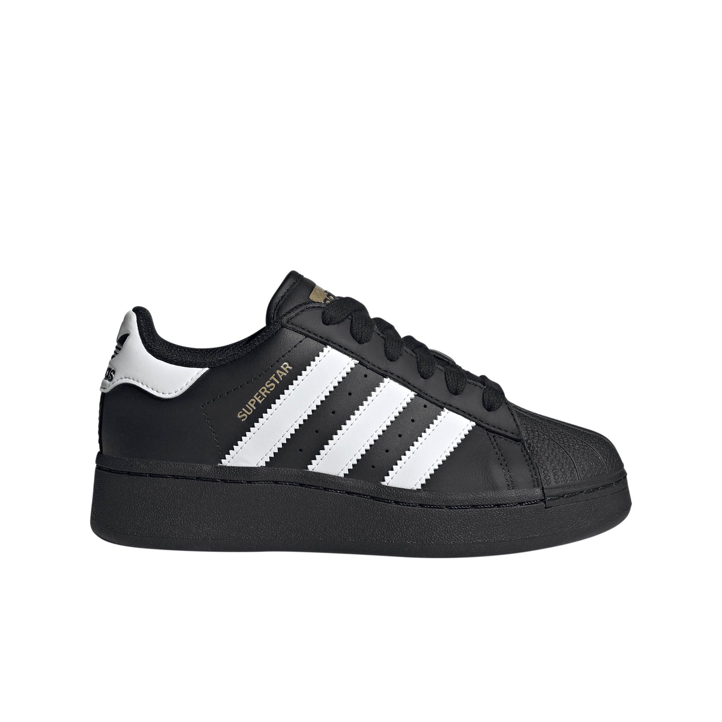 Adidas kids' superstar foundation top grade school shoes  white/black